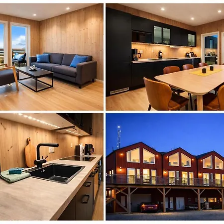 Finnvika Panorama Corner Tatil Evi Vestvagoy